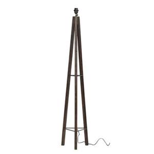 MUST Living Floorlamp Porto Cristo BLACK,160x30x30 cm, rustic recyc...