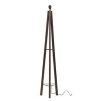 MUST Living Floorlamp Porto Cristo BLACK,160x30x30 cm, rustic recyc...