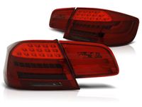 Tuning-Tec Achterlichten BMW E92 09 06-03 10 ROOD SMOKE LED STRIP - thumbnail
