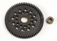Spur gear (66-tooth) (32-pitch) w/bushing