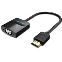 Adapter HDMI naar VGA Vention 42444 Zwart 15 cm