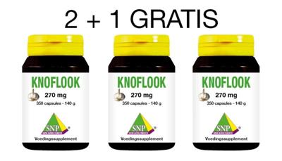 SNP Knoflook 2 + 1 gratis