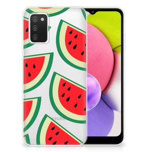 Samsung Galaxy A03S Siliconen Case Watermelons