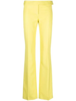 Stella McCartney pantalon de costume à coupe droite - Jaune