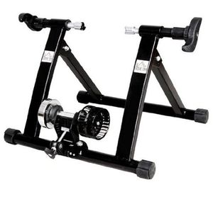 HOMCOM Fietstrainer fiets lucht hometrainer roltrainer 26-28 inch 2 kleuren | Aosom Netherlands