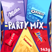 Milka Party Mix Chocolaatjes Assortiment 143g bij Jumbo