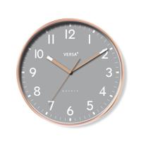 Muurklok Versa Grijs Plastic 4 x 30 x 30 cm