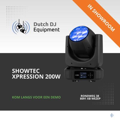 Showtec Xpression 2000W - 7x 40 watt Wash Beam movinghead