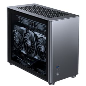 Jonsbo A4 GREY Gaming-behuizing, PC-behuizing Grijs