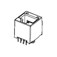 Molex Molex 955032641 LOPRO T/E PC JACK 955032641 Bus Aantal polen (sensoren) 6P4C 1 stuk(s)