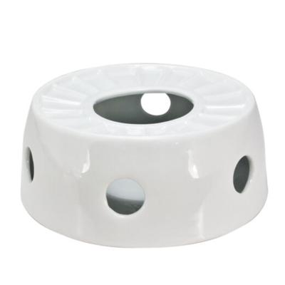 Svenska Living Rechaud - warmhoudplaat - porselein - wit - 16 x D14 cm Svenska Living Rechaud - warmhoudplaat - porselein - wit - 16 x D14 cm