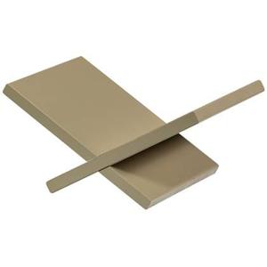 WOOOD Jet Boekenstandaard - Grenen - Mud - 19x40x26