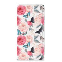 Samsung Galaxy Xcover 7 Smart Cover Butterfly Roses - thumbnail