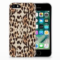 Apple iPhone SE | 5S TPU Hoesje Leopard - thumbnail