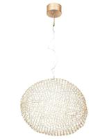 Ronde gouden hanglamp met 450 ingebouwde LED lichtbronnen By Rydens Hayden