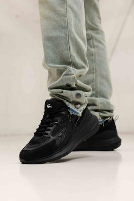 Lacoste Evo 124 Sneakers Heren Zwart - Maat 42 - Kleur: Zwart | Soccerfanshop