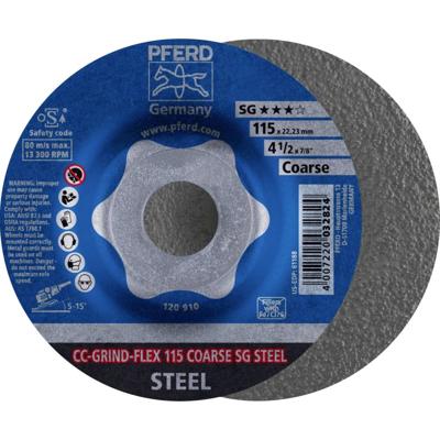 PFERD TOOLS 64188115 Schuurschijf Diameter 115 mm Boordiameter 22.23 mm Staal 10 stuk(s)