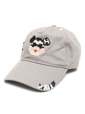Mostly Heard Rarely Seen 8-Bit casquette doublée - Gris