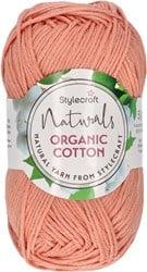 Stylecraft Naturals - Organic Cotton DK 7180 Coral