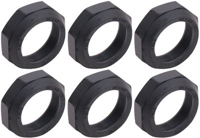 Bofix balhoofdbovenmoer zwart 6 stuks 1 1/8 295741