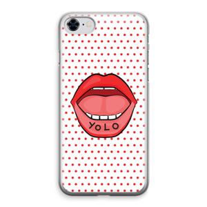 Yolo Denise: iPhone 8 Transparant Hoesje