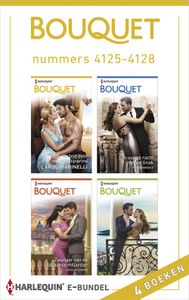 Bouquet e-bundel nummers 4125 - 4128 - Carol Marinelli, Kim Lawrence, Caitlin Crews, Clare Connelly - ebook