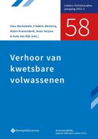 Verhoor van kwetsbare volwassenen (Paperback)
