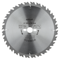 Wolfcraft HM Cirkelzaagblad | 28 td | Ø300 x 30 x 3,2mm | 1 stuk - 6662000