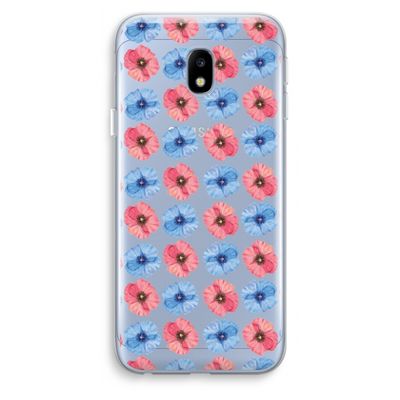 Klaproosjes: Samsung Galaxy J3 (2017) Transparant Hoesje