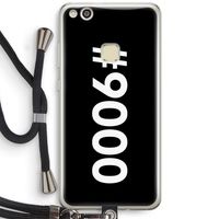 #9000: Huawei Ascend P10 Lite Transparant Hoesje met koord