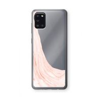 Peach bath: Samsung Galaxy A31 Transparant Hoesje
