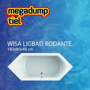 Wavedesign Ligbad Rodante - Rodante 180x80x48 cm