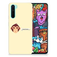 OnePlus Nord Telefoonhoesje met Naam Monkey