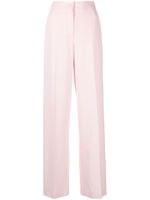 Boutique Moschino pantalon de tailleur à taille haute - Rose - thumbnail