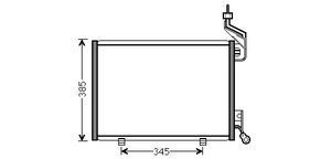 CONDENSOR FD FIESTA VI 1.6TDCi 18005444