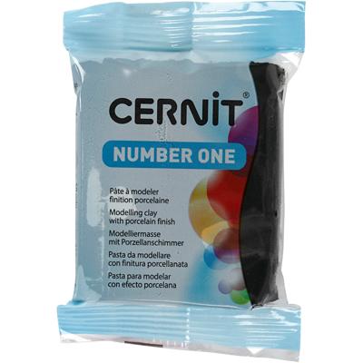 Creativ Company Cernit, zwart (100), 56 gr/ 1 doos
