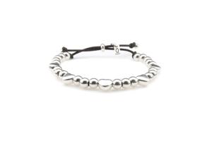 Qoss Kralen Armband Maaike Zilver