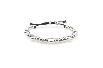Qoss Kralen Armband Maaike Zilver
