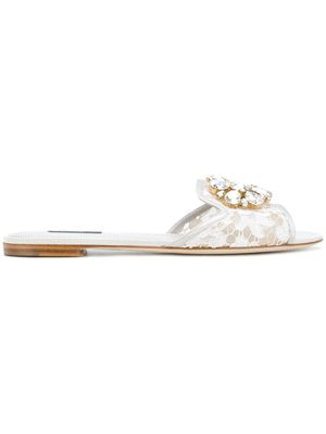 Dolce & Gabbana sandales Bianca - Gris