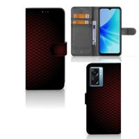 OPPO A77 5G | A57 5G | Telefoon Hoesje | Geruit Rood