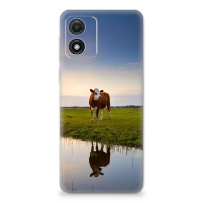 Motorola Moto E13 | TPU Hoesje | Koe
