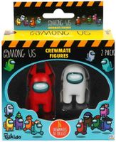 Among Us Crewmate Figures 2-Pack Red & White (4,5cm)