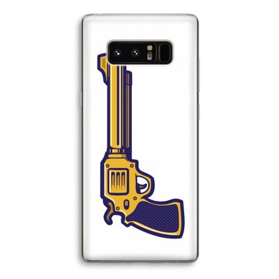 Pew Pew Pew: Samsung Galaxy Note 8 Transparant Hoesje