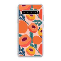 Perzik: Samsung Galaxy S10 5G Transparant Hoesje