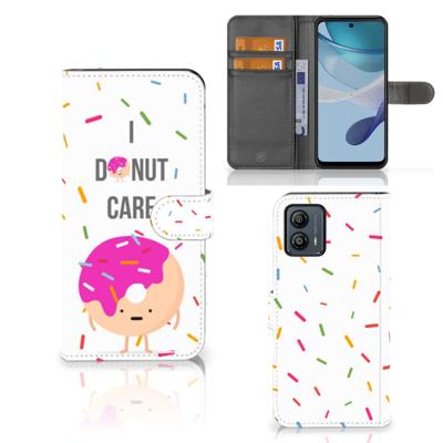 Motorola Moto G53 | Book Cover | Donut Roze