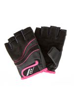 Rucanor 32025 Lara II fitness gloves  - Black/Pink - M-L