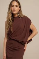Lynn dress - chestnut - 13838