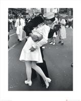 Kunstdruk Time Life War Time Kiss 40x50cm