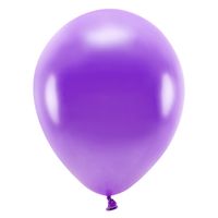 100x Paarse ballonnen 26 cm eco/biologisch afbreekbaar - thumbnail