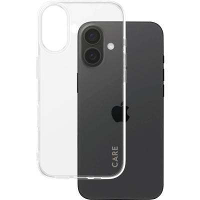 PanzerGlass CARE by ® Fashionable Backcover Apple iPhone 16 Transparant Inductieve lading